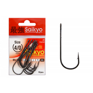 Крючки Saikyo BS-2313 BN №4/0 (10 шт) Крючки Saikyo BS-2313 BN №4/0 (10 шт)