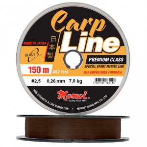 Momoi Carp Line, 150 м, коричневая (0,17 мм, 3,5 кг) Momoi Carp Line, 150 м, коричневая (0,17 мм, 3,5 кг)
