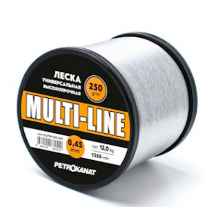 Леска универсальная Multi-Line 500 г, прозрачная (..